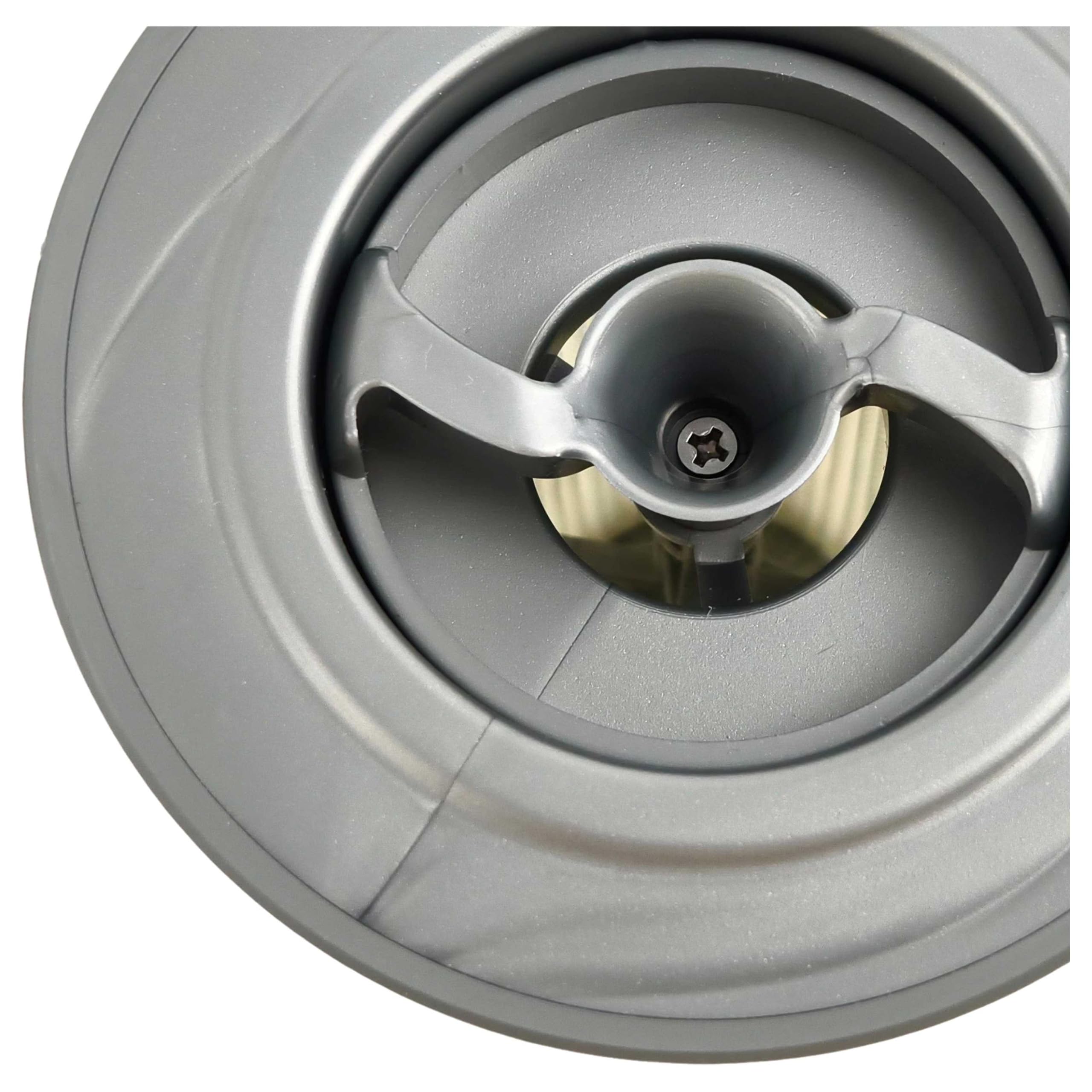 vhbw 3x Filtro plisado compatible con Siemens BSS1POWER/02