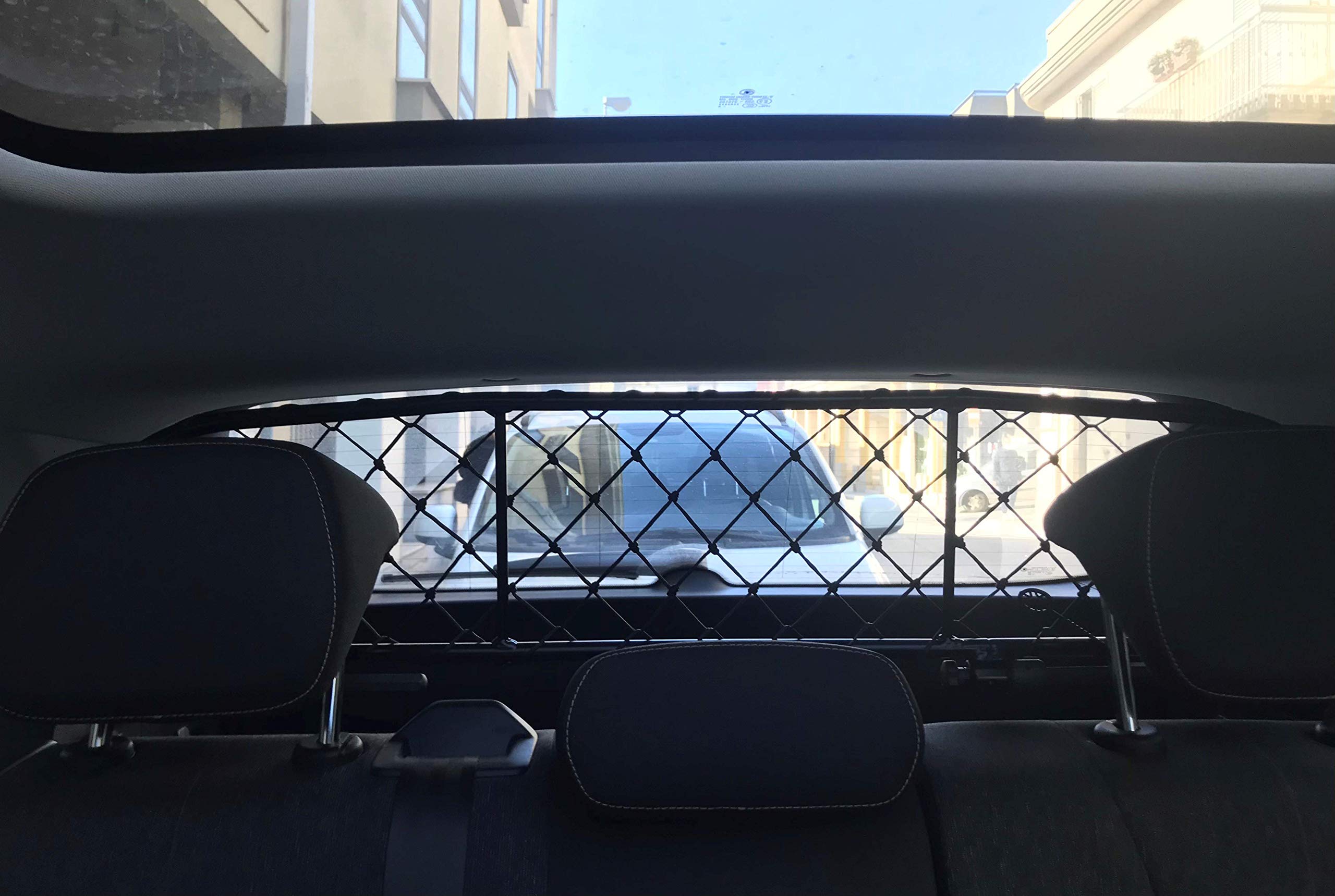 ERGOTECH Rejilla Separador protección para Skoda Kamiq, RDA65-XXS8, para Perros y Maletas