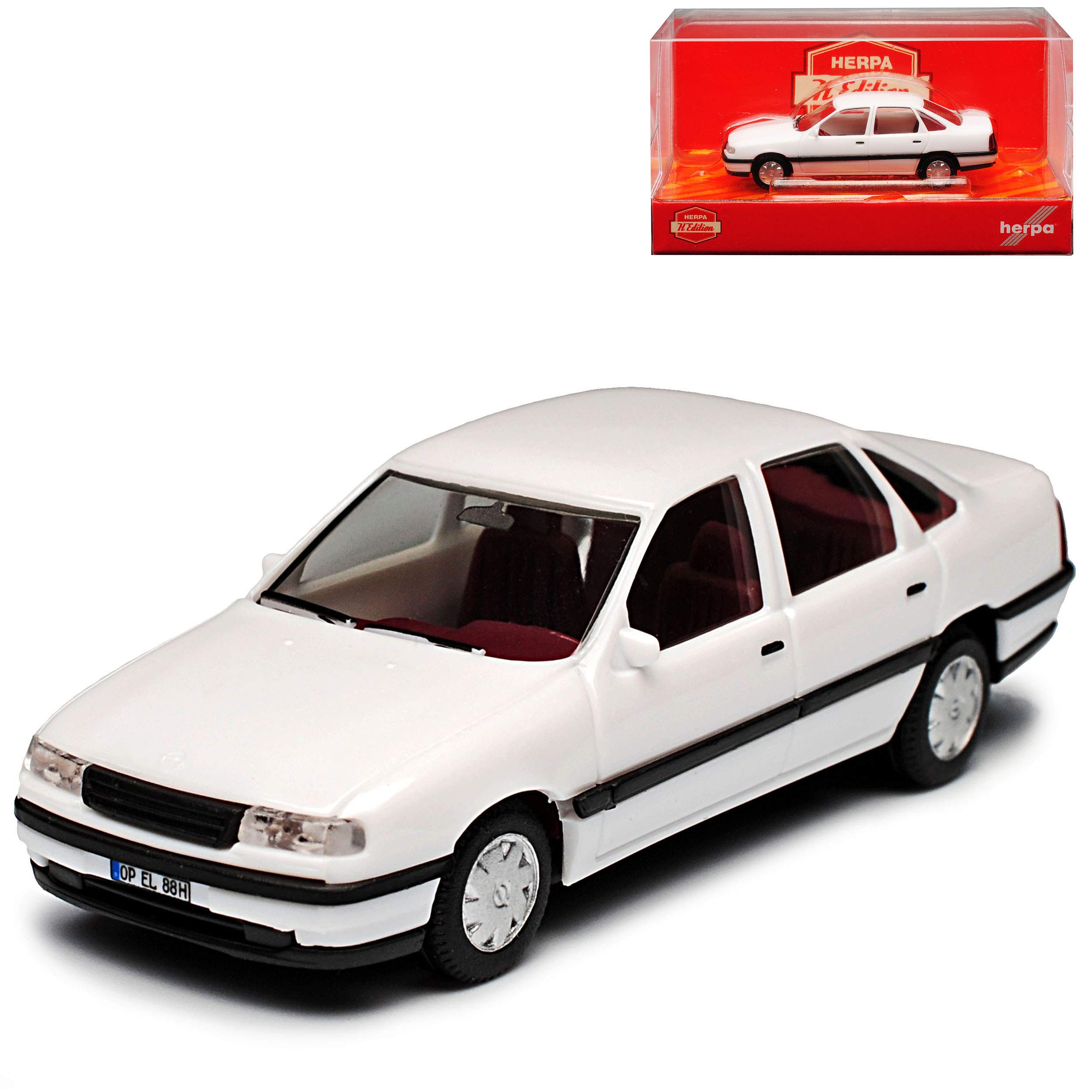 Opel Zafira A Modellauto H0 1/87 - 2er Set Blau & Weiß