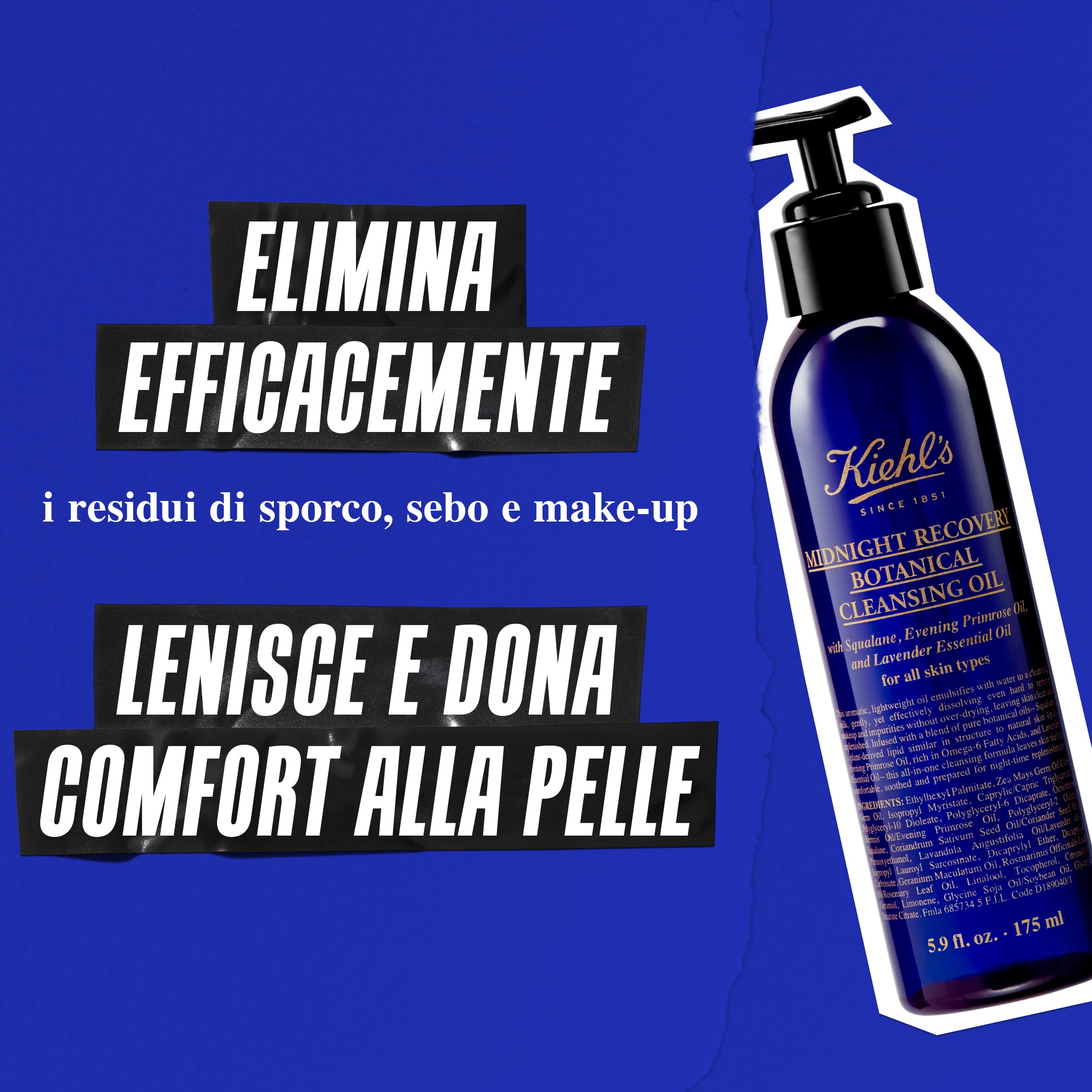 Kiehl´s MID RECOVERY CLEANSING OIL 175ML