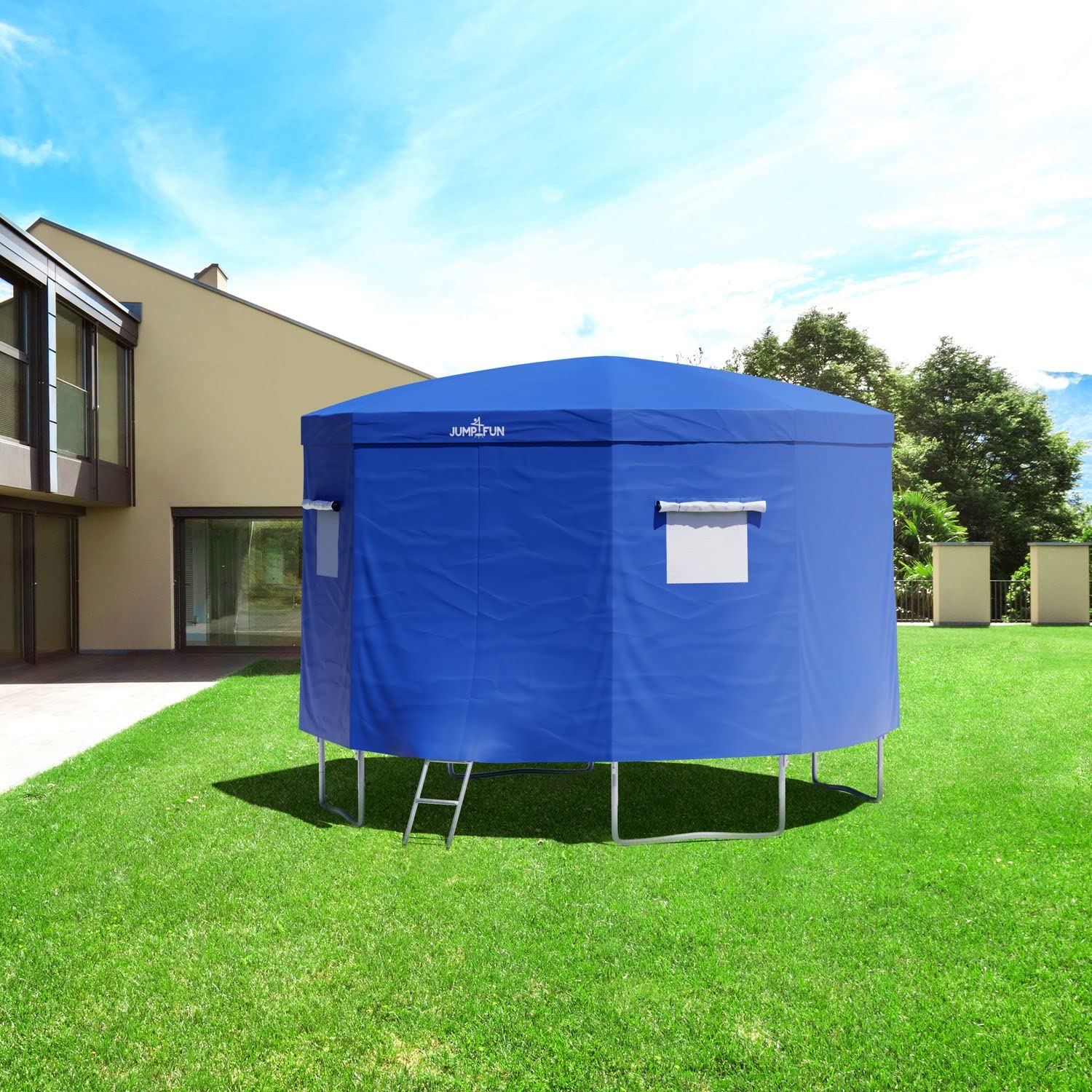 Protection Enfants Soleil Tente De Protection Pour Trampoline - Anti-UV, Plusieurs Tailles Et Couleurs Accessoire Jardin Trampoline