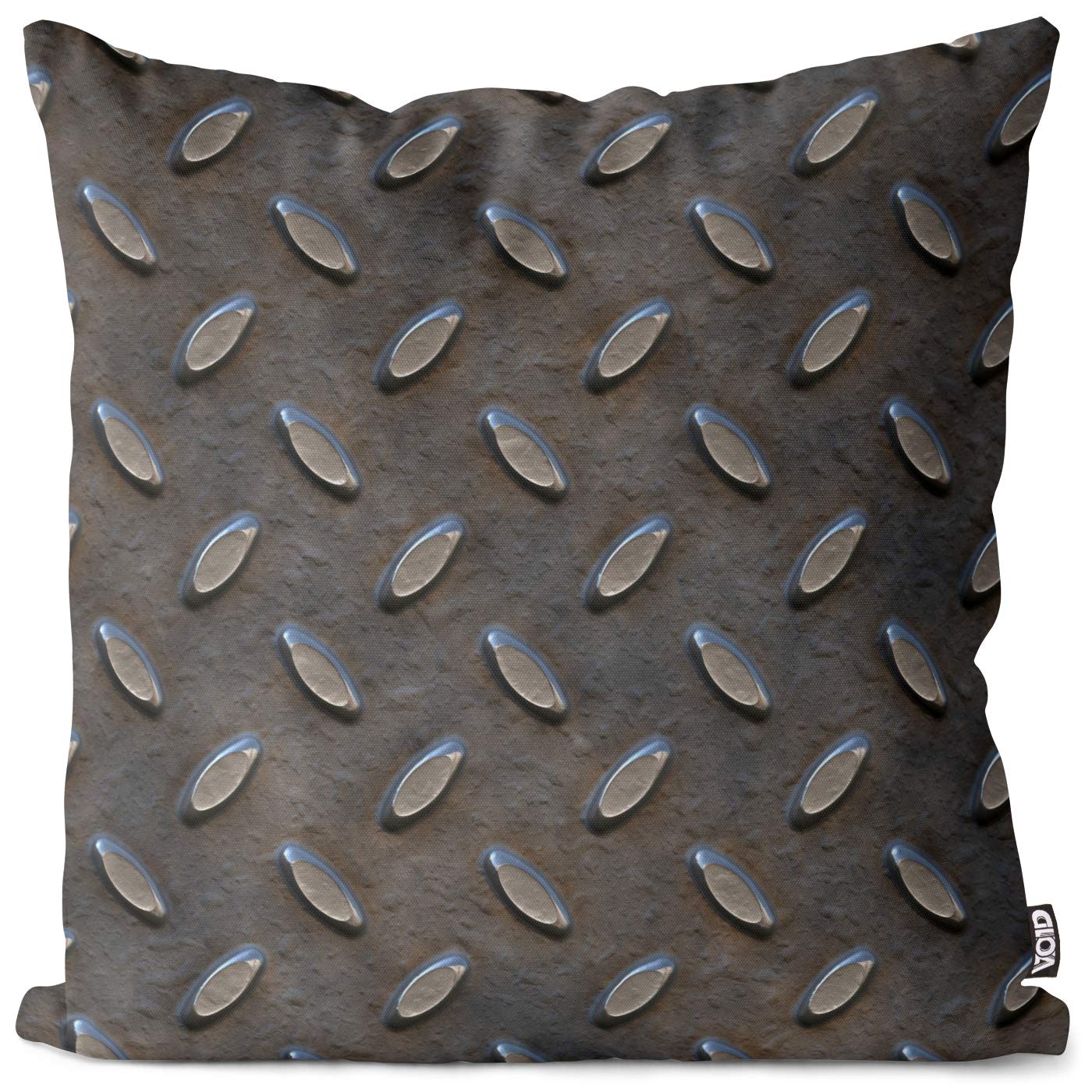 Federe VOID Con Farfalle - 40x40 Cm, In Poliestere Impermeabile Oeko-Tex, Per Interni Ed Esterni, Antimacchia E UV Resistente - 4
