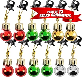 30+ Glass Bowl Centerpiece Ideas with Ornaments for a Christmas Glow 36 Beardaments Beard Ornaments for Men Colorful Christmas Baubles - Easy-At...