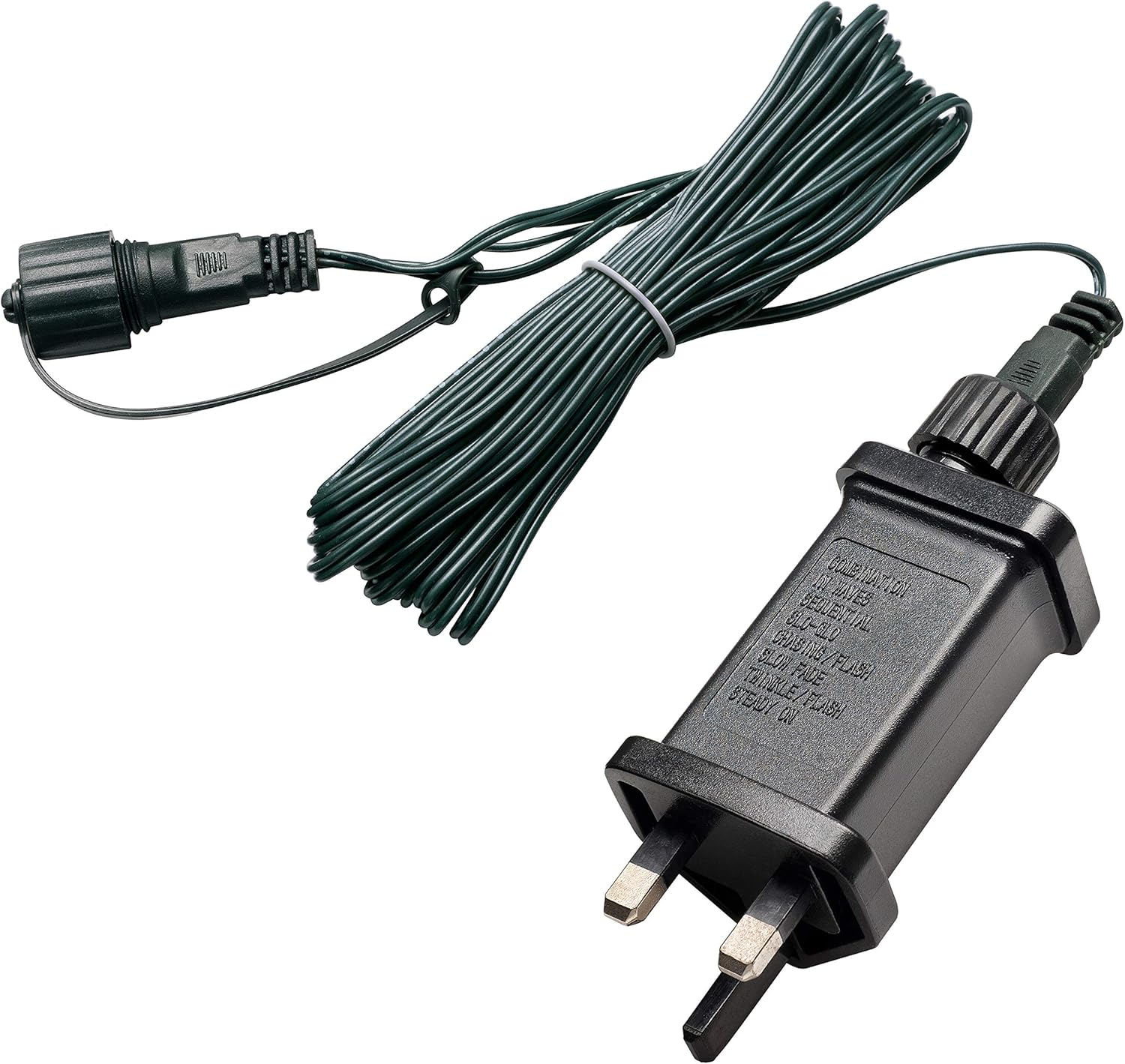 Lights4fun 31v Electronic Transformer Plug for Connectable Lights Type