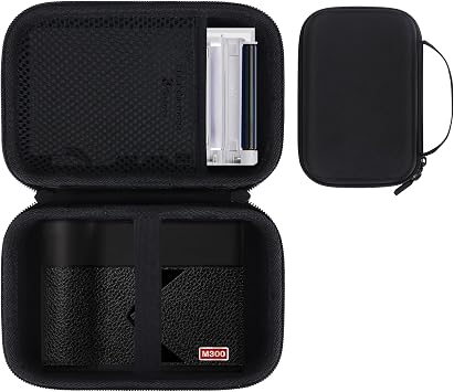 Hard Case Replacement for Kodak Mini 3 Retro Mini Shot 3 Retro 3 ERA 4PASS Portable Photo Printer Black Case