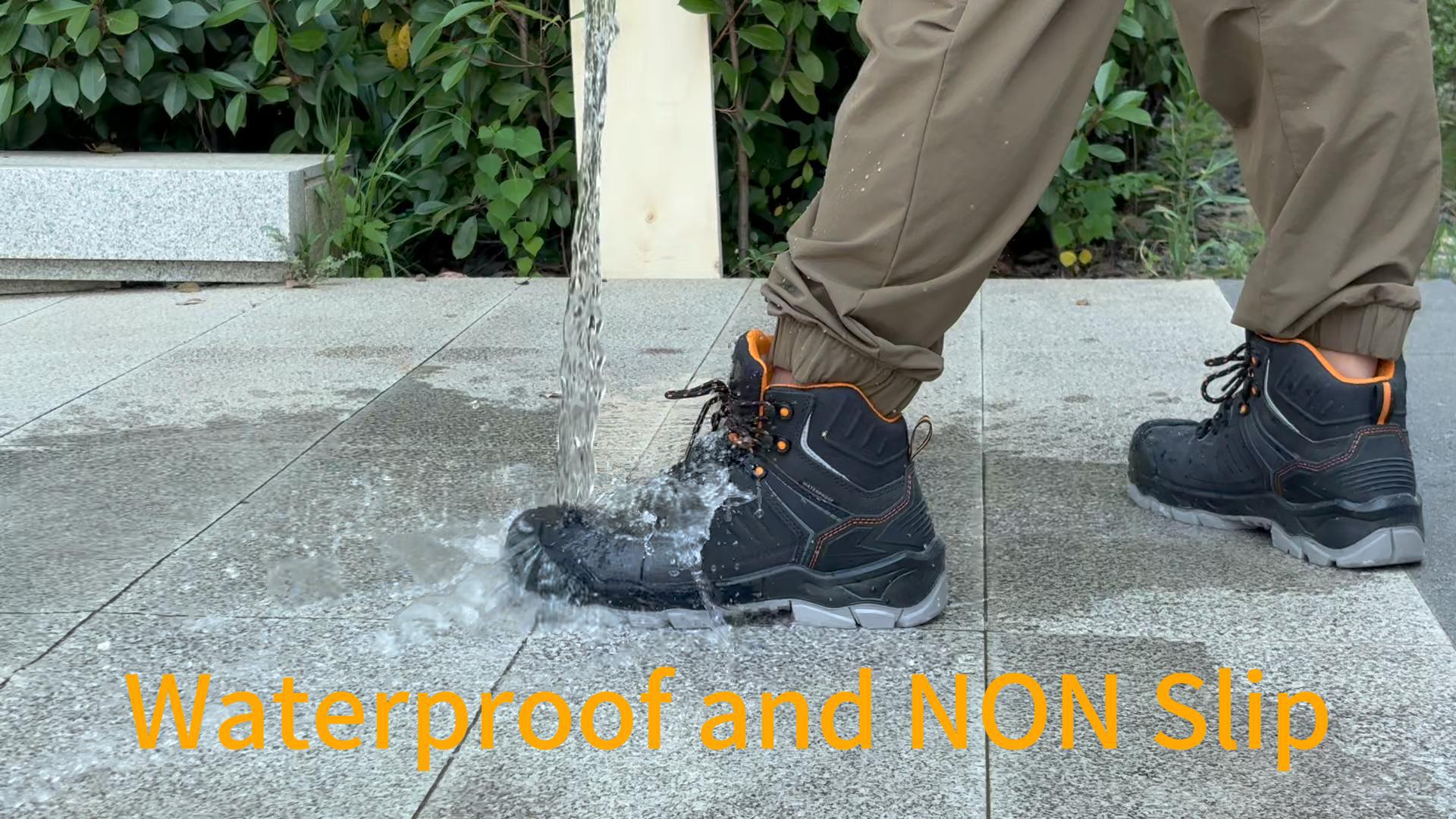 Amazon.com: K by Kexin Composite Toe Boots - Waterproof Work Boots