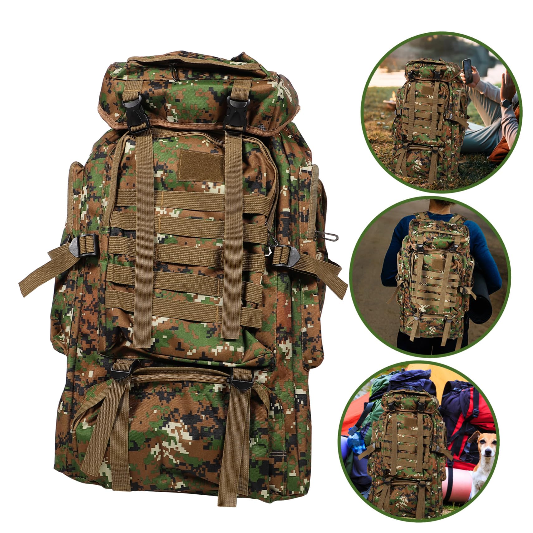 L Panno di Oxford Impermeabile Casual Back Mens Back Back Duffle Bag for Travel Outdoor Travel Back Borsa da Trekking Camping Back Borse da Campeggio Escursione Indietro