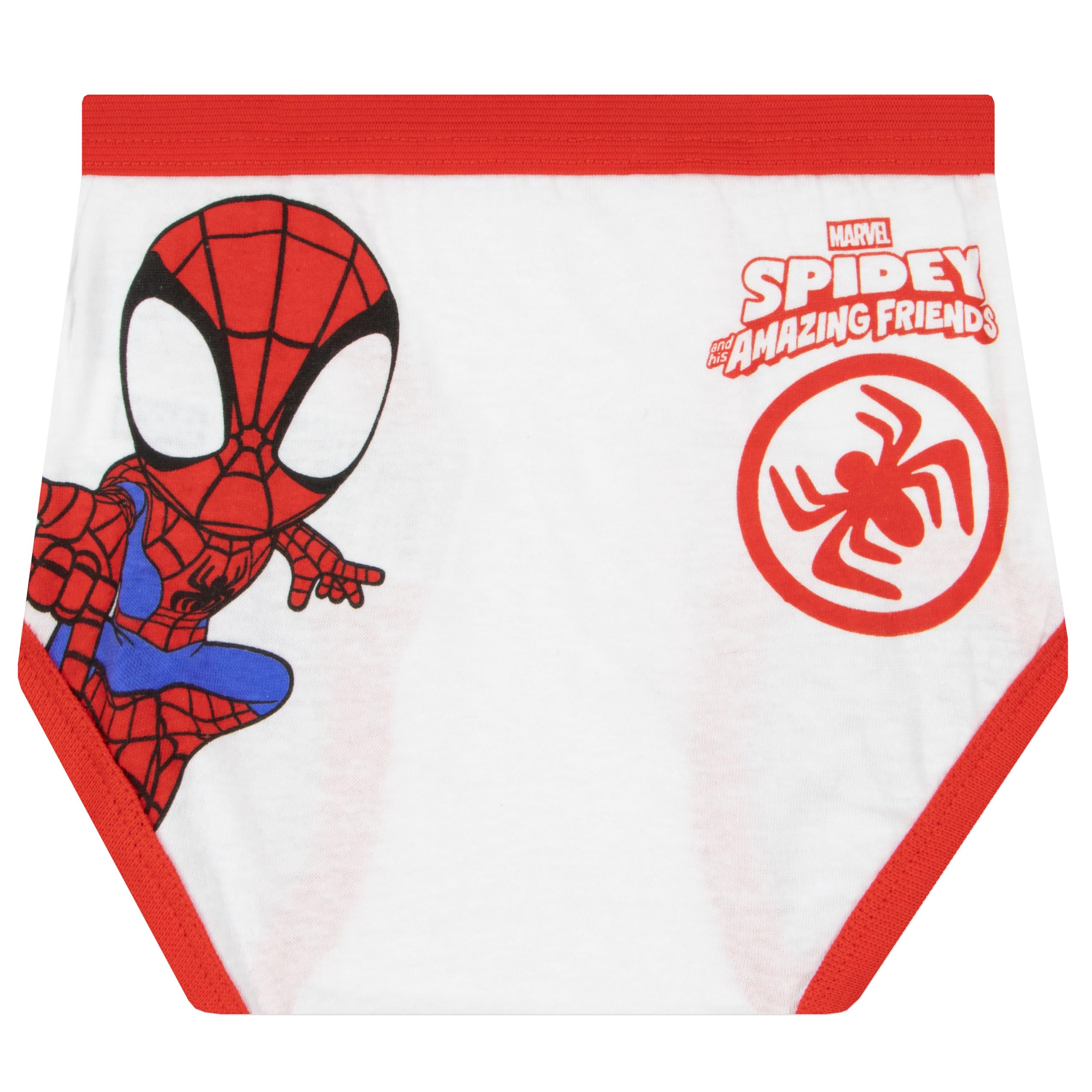 Marvel Boxer Bambin, Boxer Ragazzo Pacco da 5 Spidey E I Suoi Fantastici Amici, Mutande Bambino Spiderman