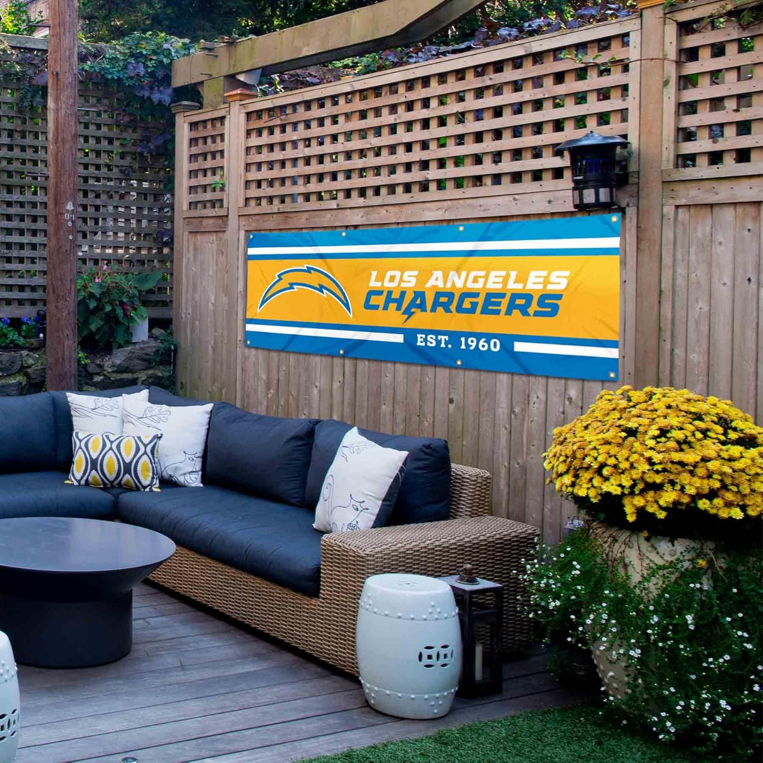 Los Angeles Chargers Large 2x6 Foot Banner - Image 5