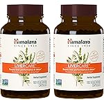 Himalaya LiverCare, 180 Day Supply - Herbal Liver Support Promoting Waste Elimination, Liver Cleanse, Detox, and Bile Production - Vegan, Non-GMO, Gluten Free, 375 mg, 180 Capsules (Pack of 2)