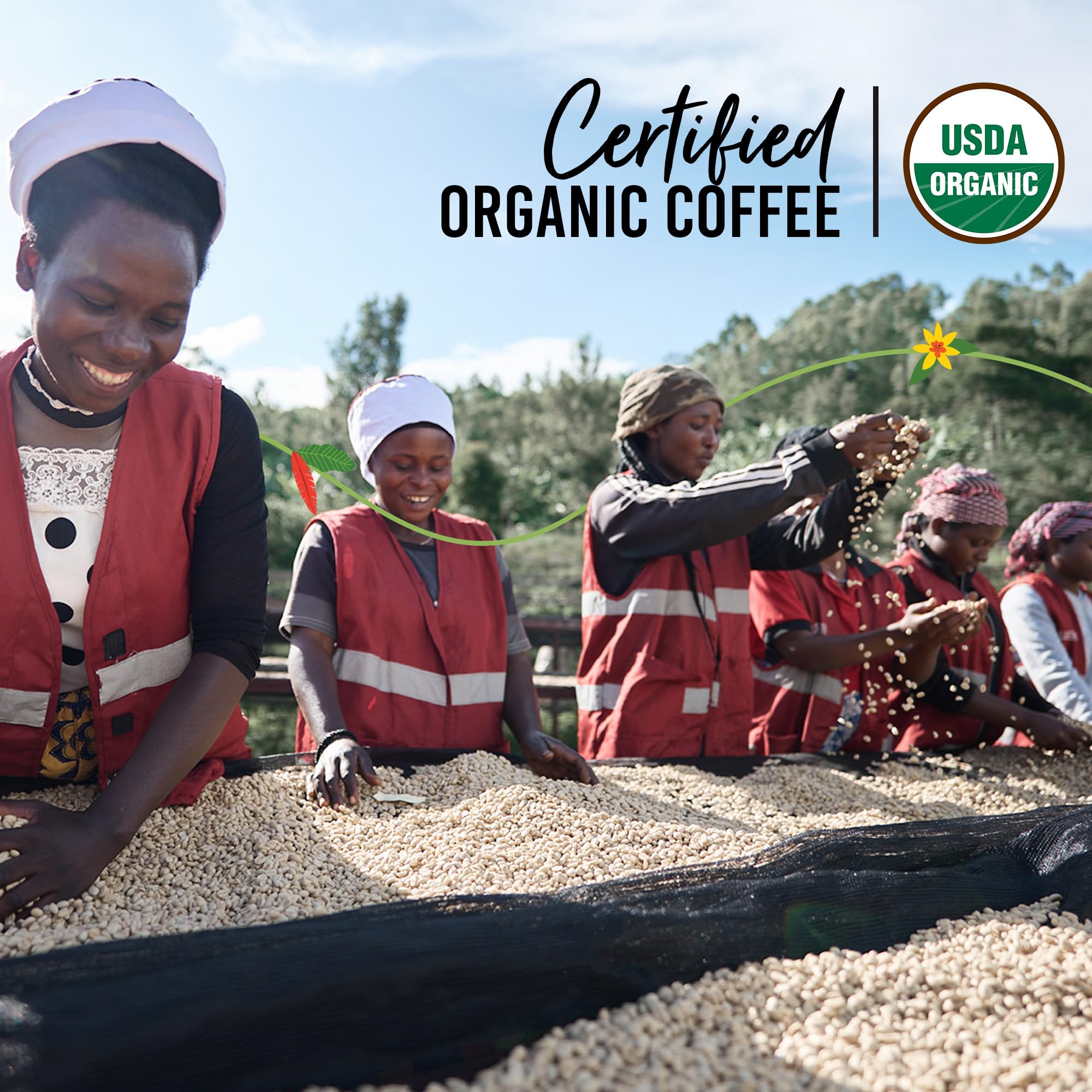 ST REMIO Coffee Pods Single Serve Cups Medium Roast Compatible with Keurig K-Cup 2 0 Brewers USDA Organic — view 4