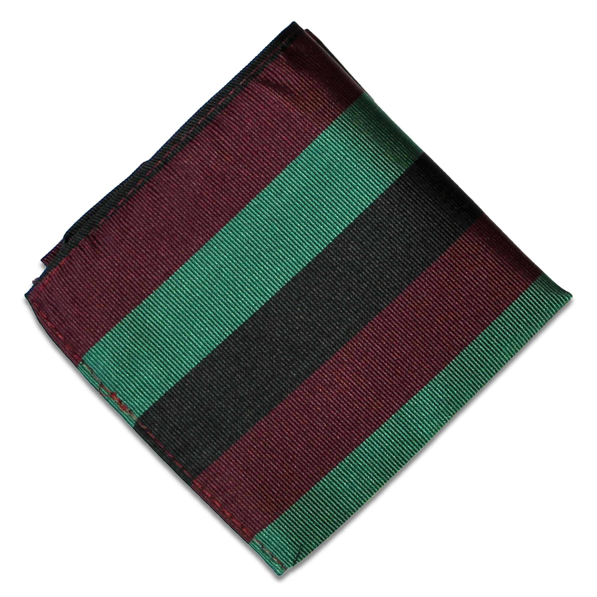 Queen's Lancashire Regiment Silk Breast Pocket Handkerchief