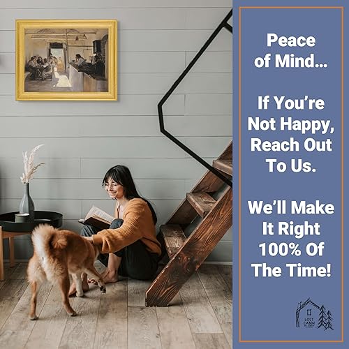 Miniatura 5 de Lost Cabin Osteria in Ravello de Peder Severin Kroyer  Lienzo en marco biselado dorado  Reproducción de pintura de obras de arte finas  Regalo de