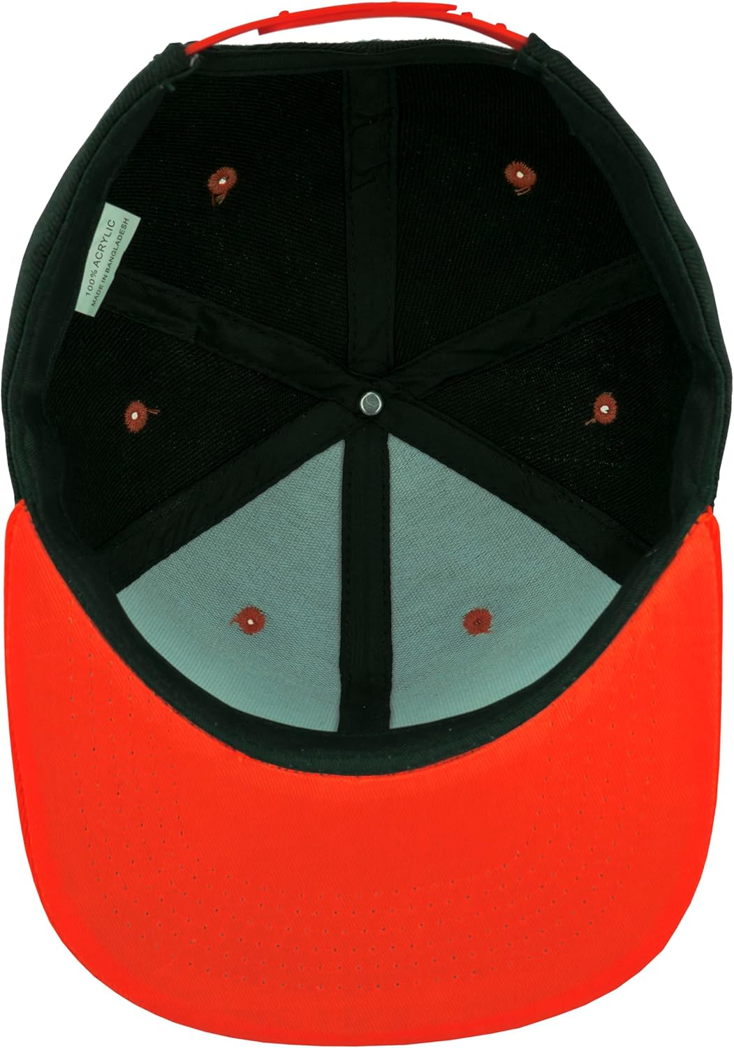 Gelante Plain Blank Flat Brim Adjustable Snapback Baseball Caps Wholesale LOT 12 Pack - Image 7