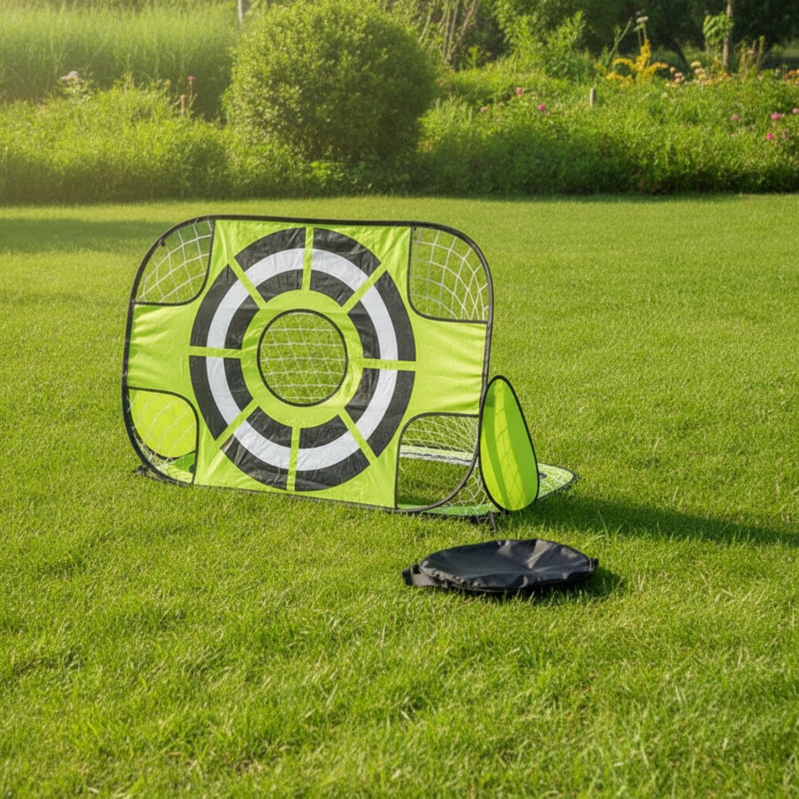 Portería Plegable con Compacta Portería Fútbol Infantil Ligera Arco Fútbol Portátil para Playa