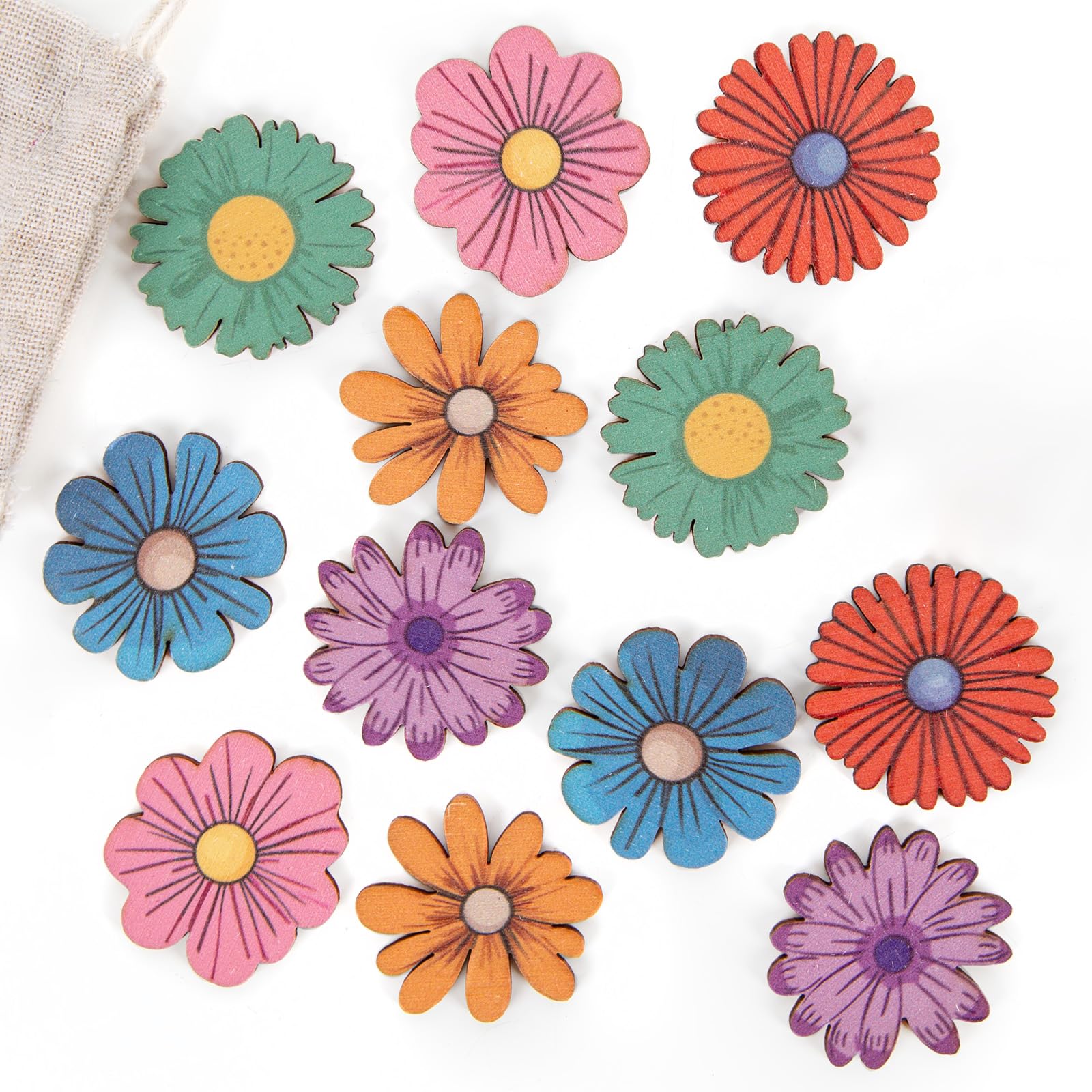 Houten bloemen - Leuk! van hout en staal