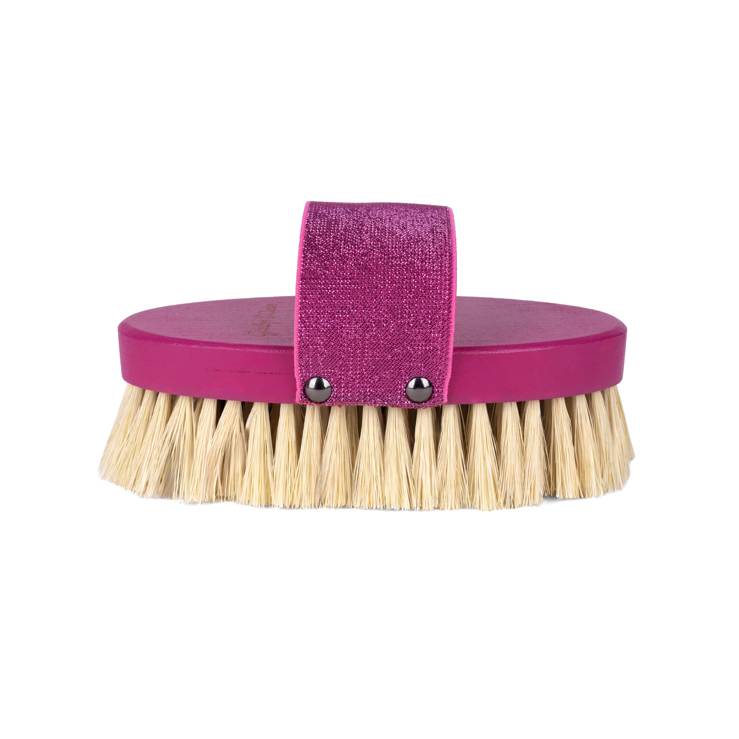 Juego de cepillos para caballos de materiales naturales, juego de cuidado de caballos de 4 piezas hecho a mano para jinetes profesionales y amantes de los caballos, limpieza suave e intensa