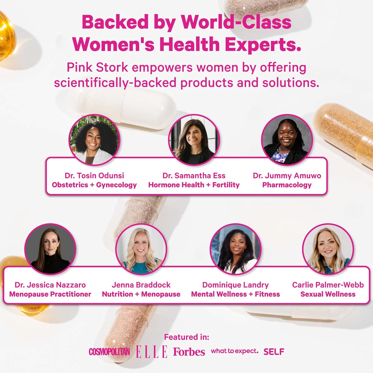 Pink Stork Digestive Enzymes for Women | Supports Digestion, Gut Health, Bloating Relief, Metabolism + Nutrient Absorption | GLP-1 Support | Vegan | 13 Enzymes + Amla Supplement | 60 Capsules - Image 7