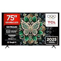 TCL 75C6K 75" QD-Mini LED TV, 4K HDR Premium 1000nits