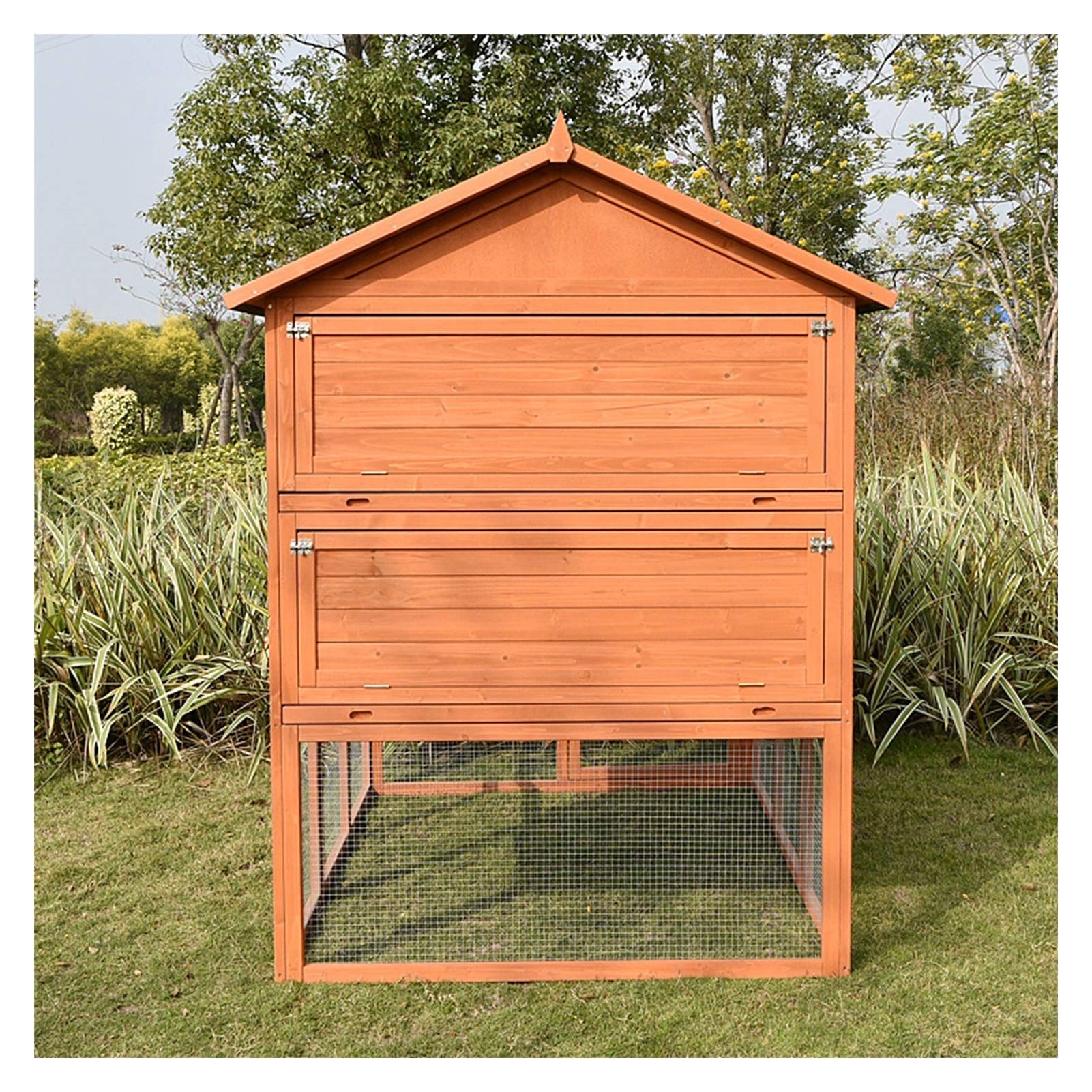 Gabbia per Uccelli e Pappagalli Grande Casa Piccione All'aperto Capannone Bird Cage Grande Terrazza Garden Villa per Canarini, Cocorite e Uccelli Esotici