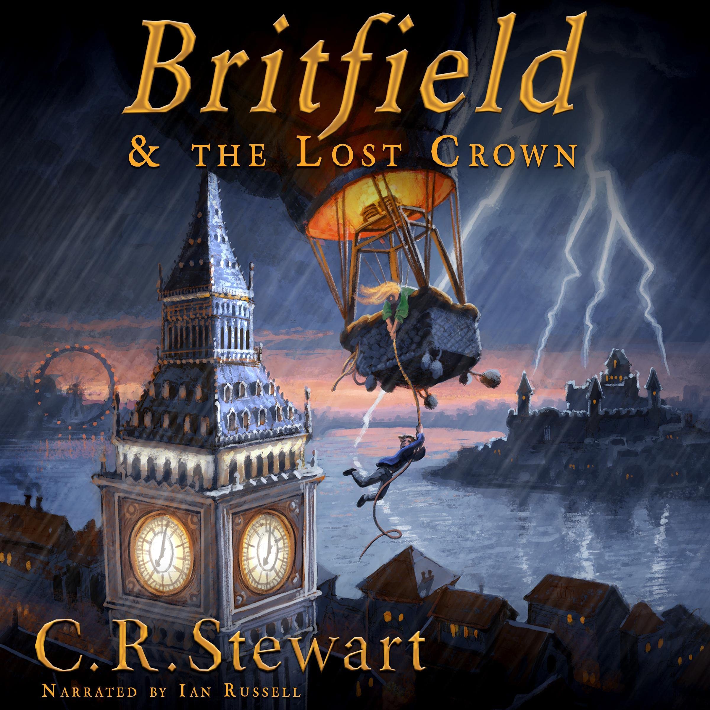 Cover art for Britfield and the Lost Crown