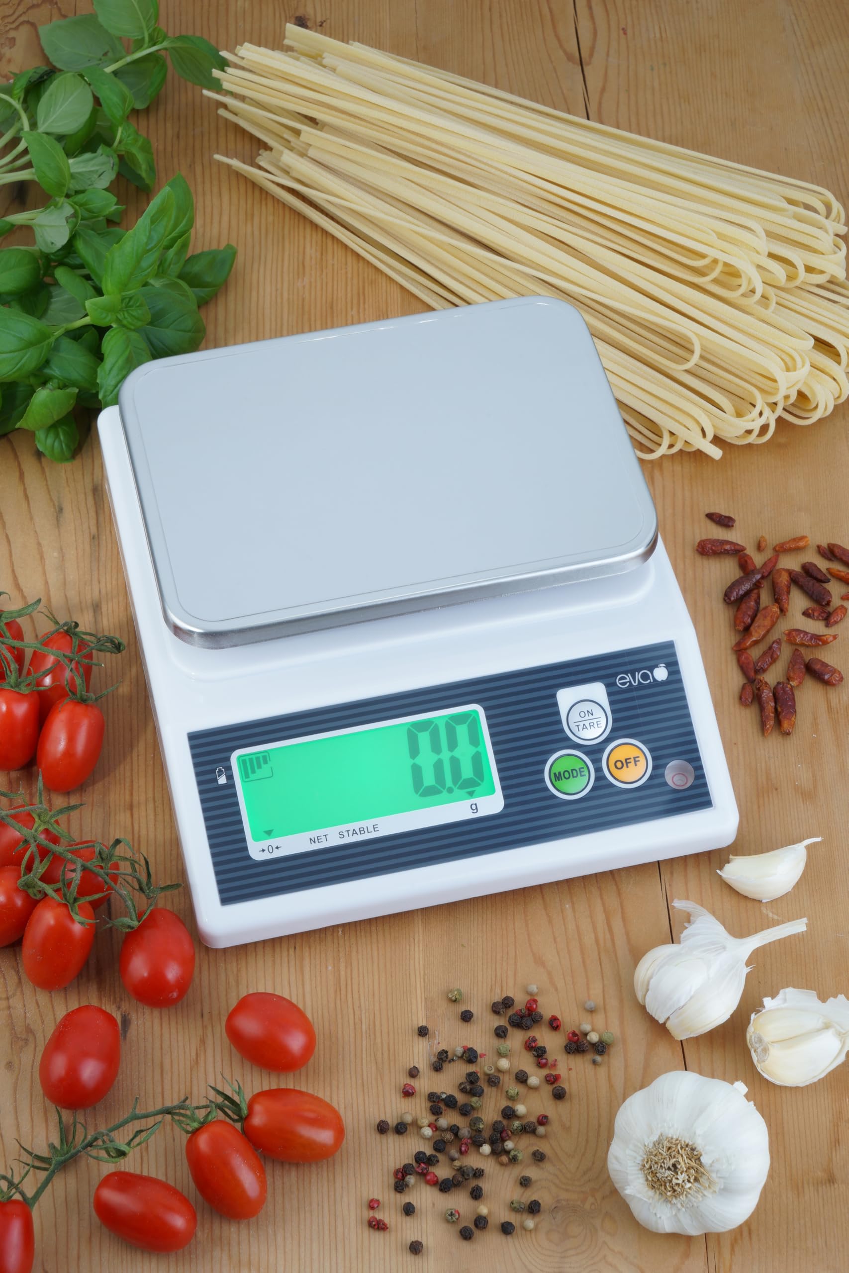 Bilancia di precisione - Bianca - Portata 3kg - Divisione 0,1g - Ricaricabile - Non omologata