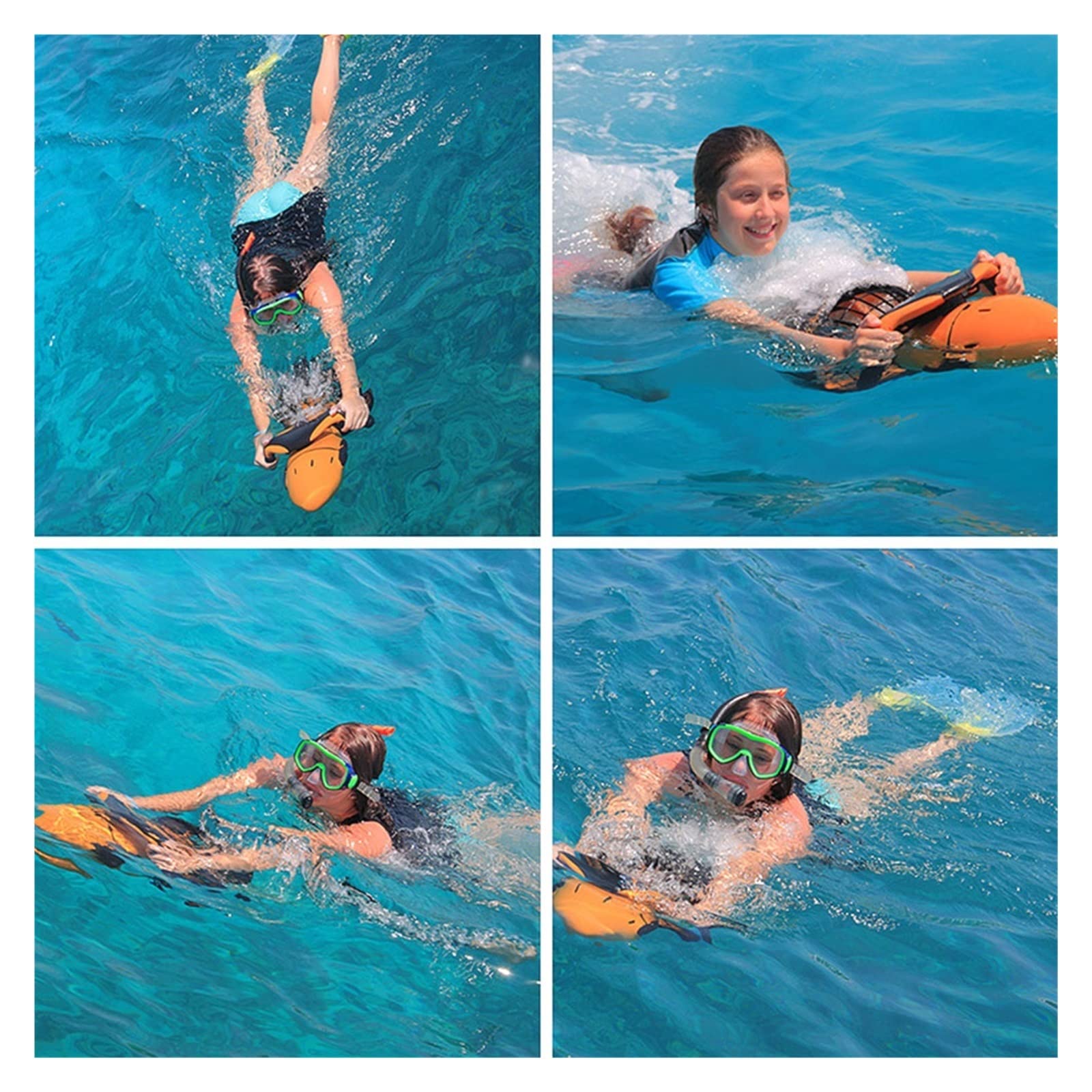 Outdoor Motion Water Pool Sea Scooter 300W Underwater Dual Speed ​​Water Propeller Subacquea Diving Scooter Attrezzatura Sport Acquatici Moto d'Acqua per Piscina