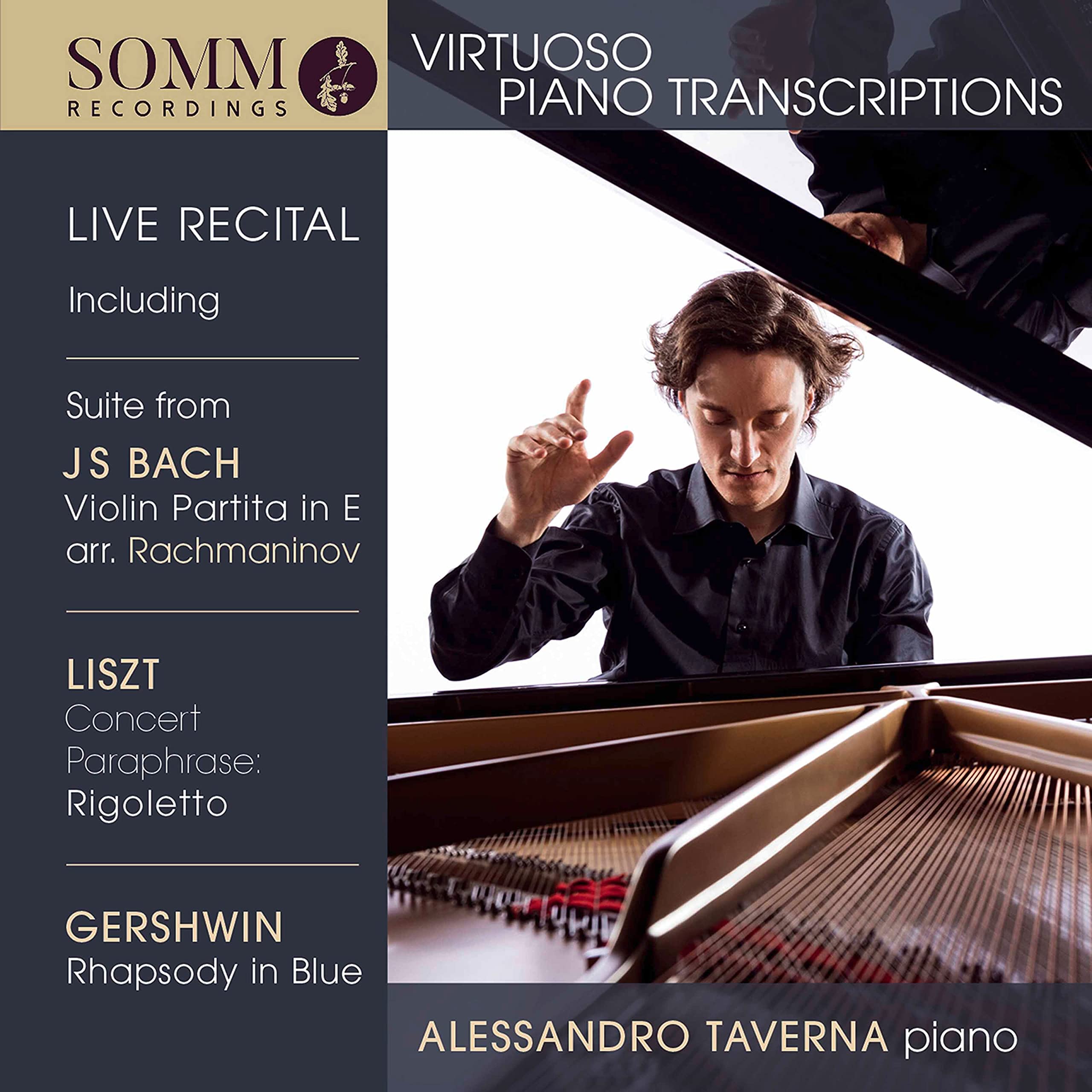 Alessandro Taverna Virtuoso Piano Transcriptions CD New 748871060524