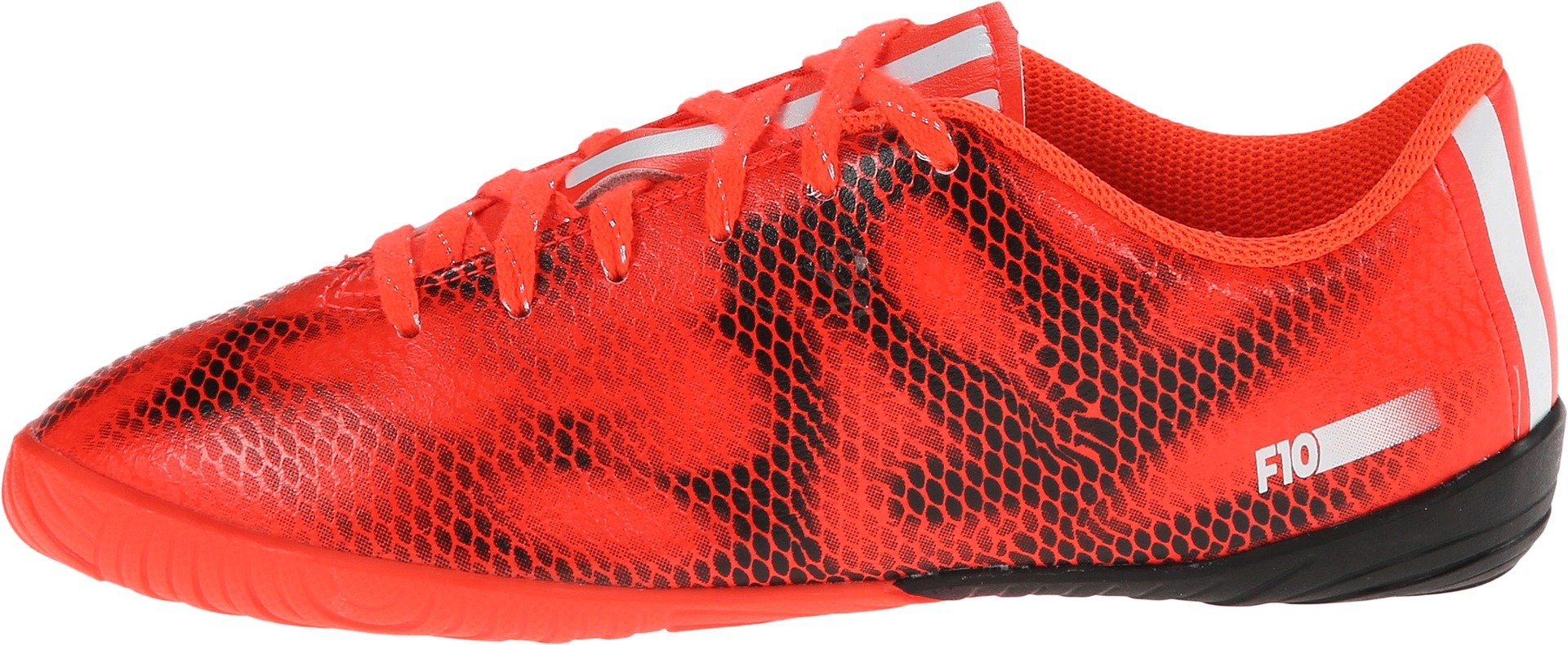 adidas F10 Youth Indoor Shoes (us_Footwear_Size_System, Big_Kid, Numeric, Medium, Numeric_13_Point_5) Red