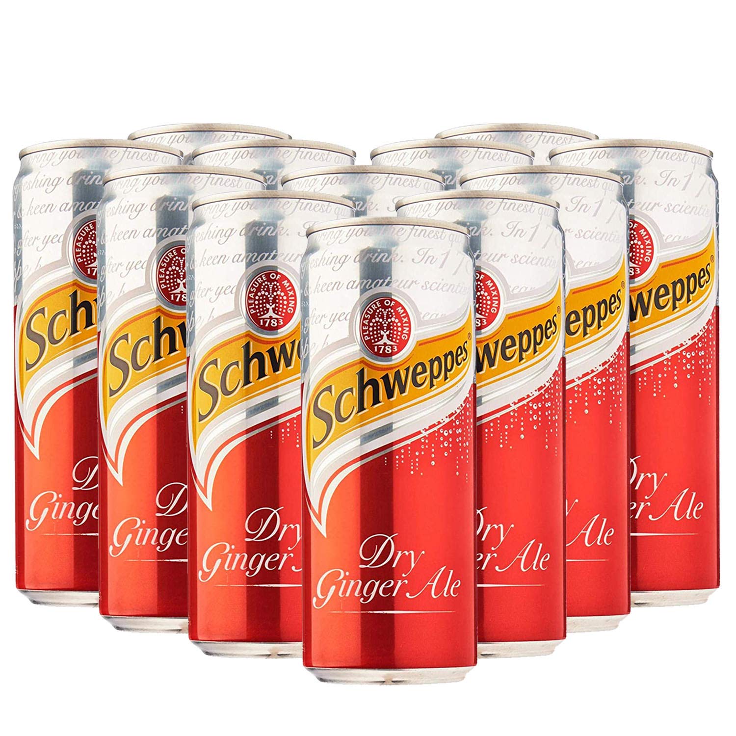 Dry Ginger Ale Can- 12 Pack, 12 x 320 ml