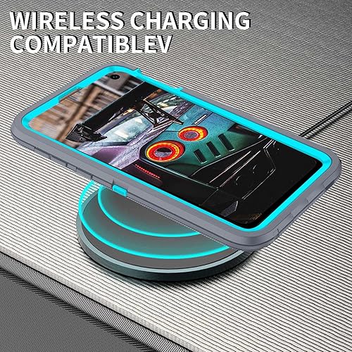 Miniatura 5 de Funda para Galaxy S10e, a prueba de golpes, a prueba de caídas, polvo, 3 capas, protección de cuerpo completo, resistente de alto impacto, funda