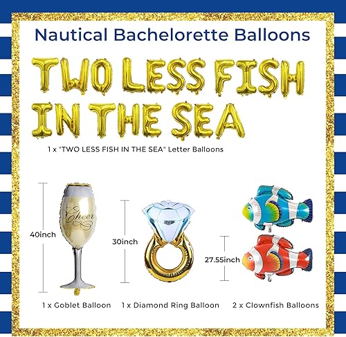 Miniatura 4 de Dos menos peces en el mar, decoraciones náuticas de despedida de soltera, regalos de playa, boda, bandera, decoración náutica de despedida de