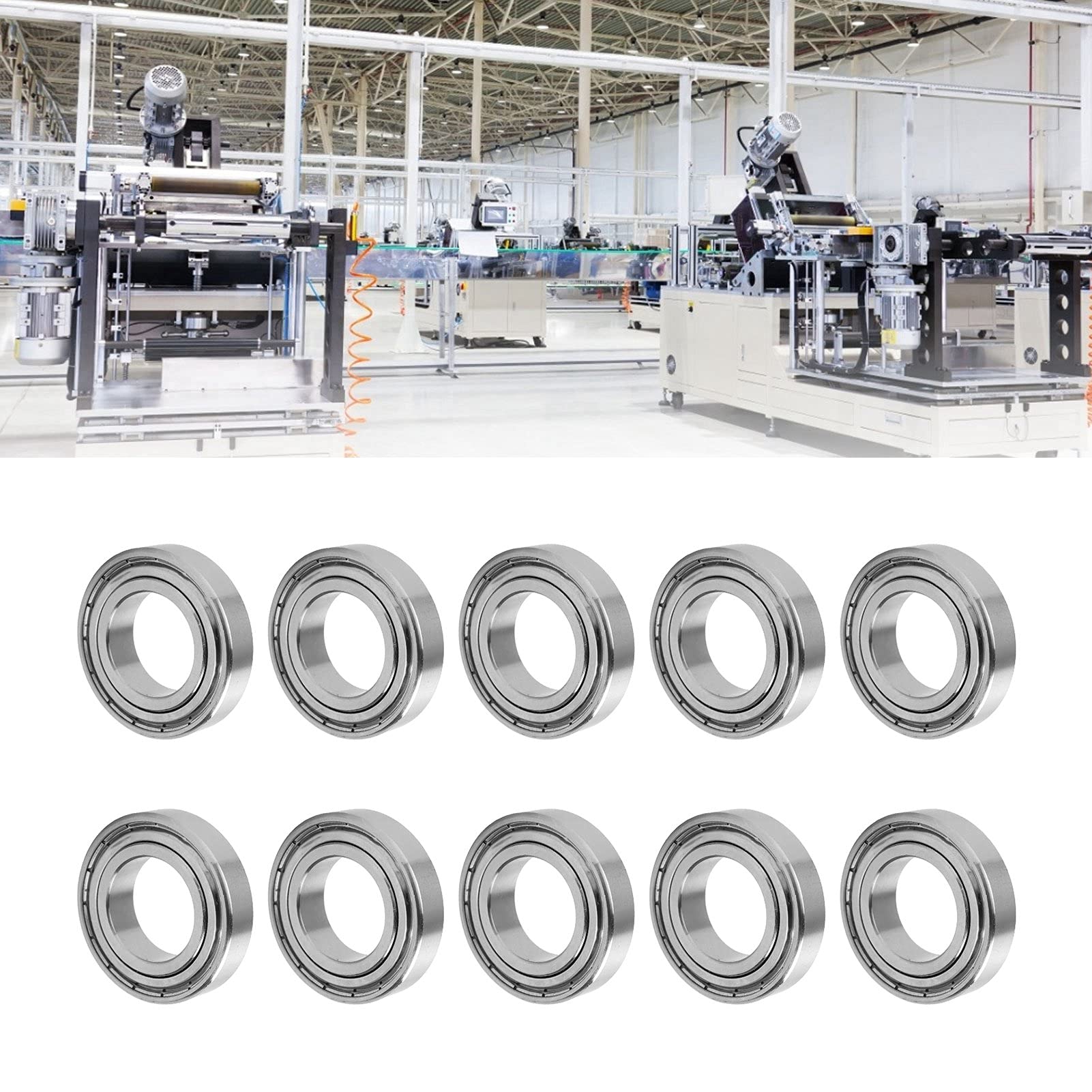 Rodamientos de Bolas de Alta Velocidad de Acero Inoxidable en Miniatura para Piezas de Equipos Industriales 55x30x13 Mm