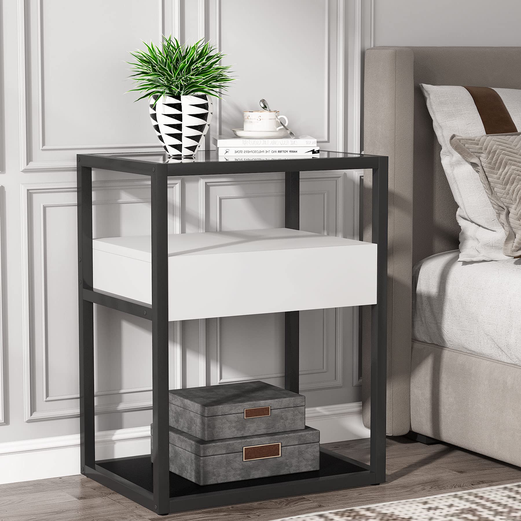 Sleek Nightstand