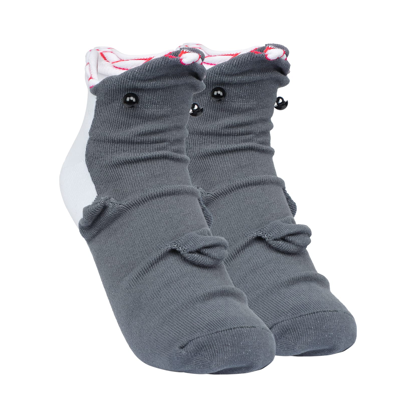 Xgopts Unisex Shark Cute Novelty Socks Funny Crazy Slipper Socks Winter Warm Creative Crocodile Chameleon Cotton Socks Christmas Birthday Gift For Men Women Teenage Kids