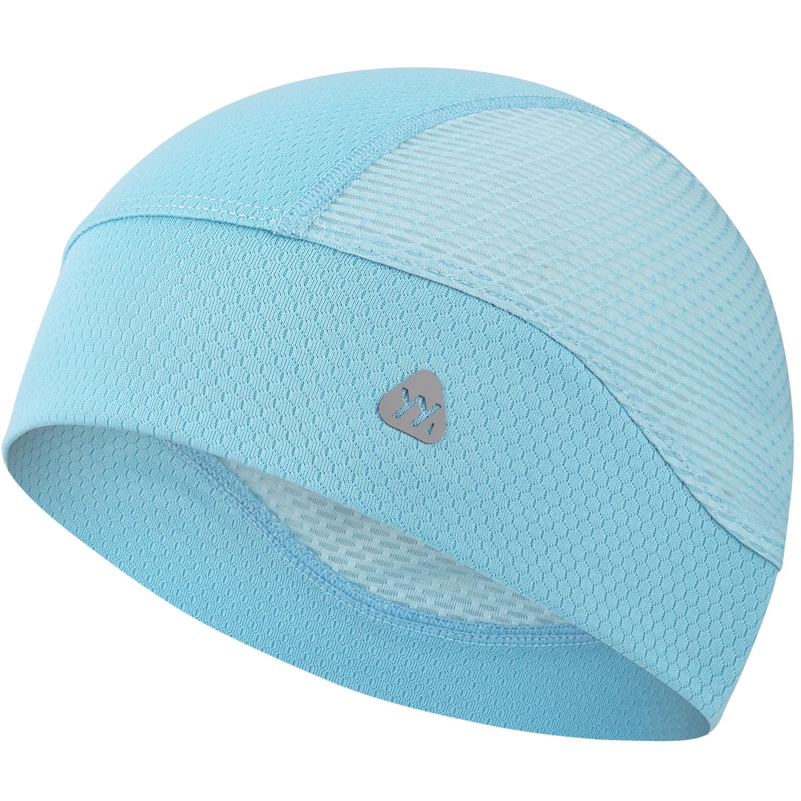 YANIKY Skull Caps for Men, Breathable Mesh Helmet Liner Sport Cooling Skull Caps for Women Sweat Cap Lightweight Cycling Cap