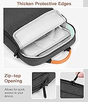 Vista 6 de MoKo Funda para tablet de 12.9 pulgadas, se adapta a iPad Pro M4 y Air M2 2024 de 13 pulgadas, iPad Pro 12.9 M2 y M1, Surface Laptop Go 12.4, Galaxy