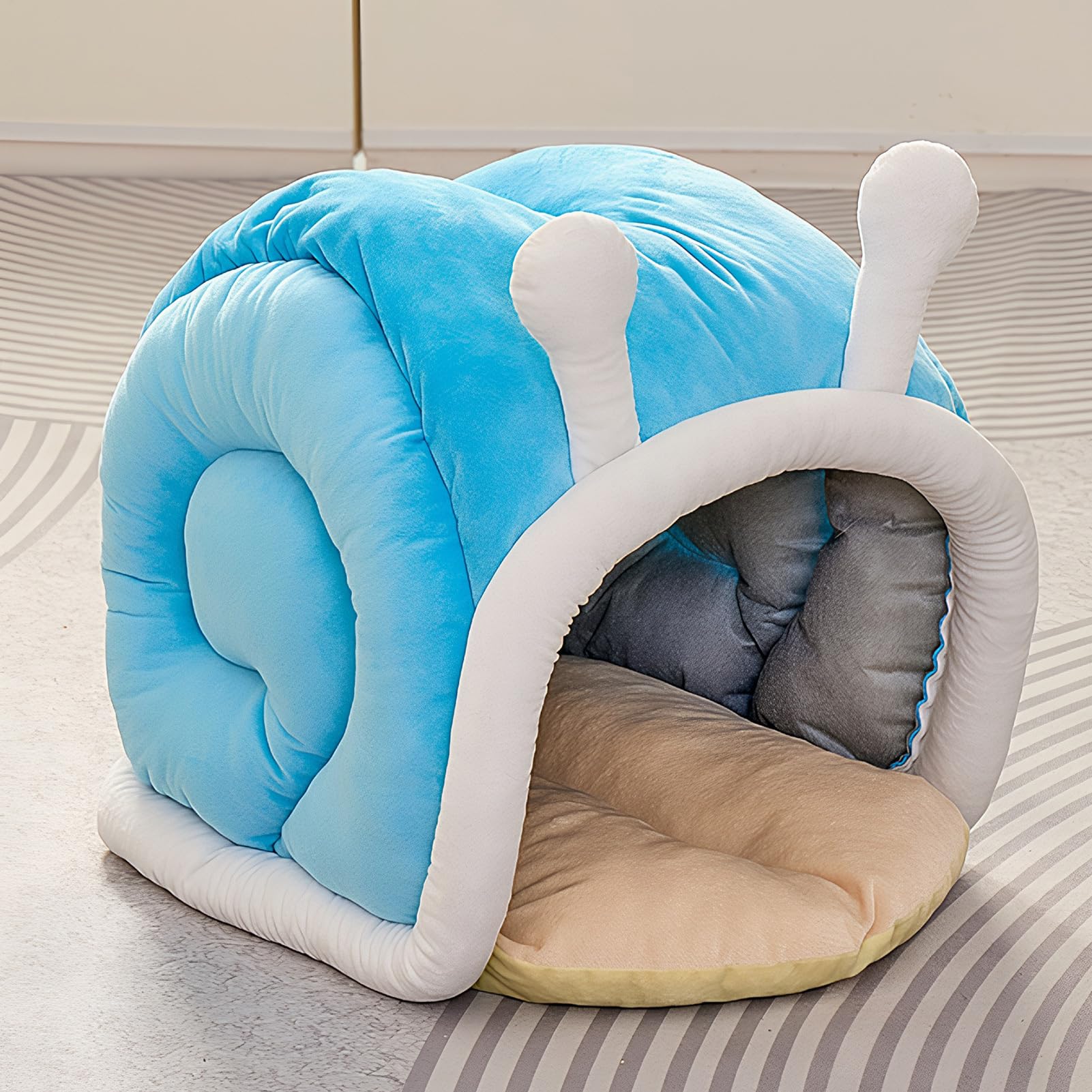 Cuccia Per Gatti Chiusa Caldo Chiuso Comodo Per Animali Domestici | Cuccia Per Gatti Coperta Per Inverno Viaggio Auto Campeggio Stanza E Rifugio