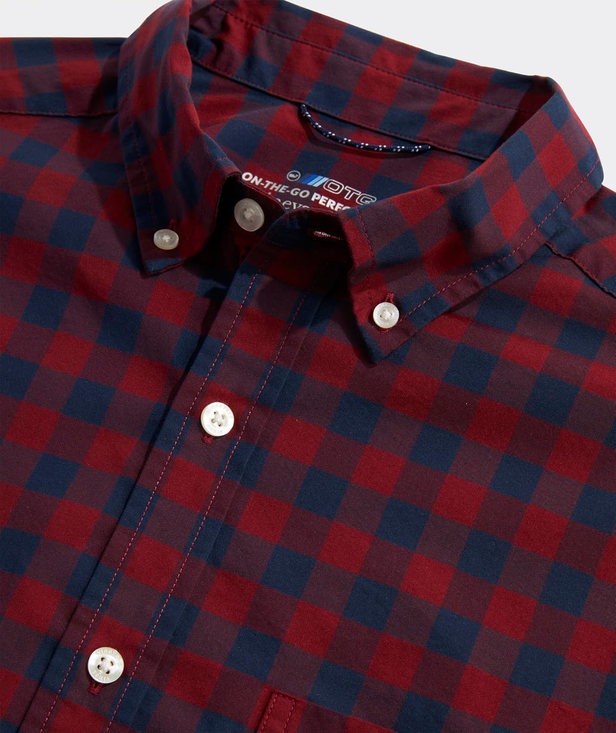 Vineyard Vines Mens On-The-go Brrrº Plaid Shirt - Image 3