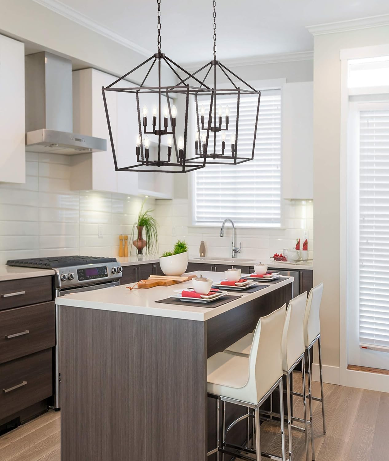 Bеѕt Cуbеr Mоndау 🔥 JONATHAN Y JYL7438A Pagoda Lantern Dimmable Adjustable Metal LED Pendant Classic Traditional Dining Room Living Room Kitchen Foyer Bedroom Hallway, 20 in, Oil Rubbed Bronze Buу 2 gеt 3 JONATHAN Y JYL7438A Pagoda Lantern Dimmable Adjustable Metal LED Pendant Classic Traditional Dining Room Living Room Kitchen Foyer Bedroom Hallway, 20 in, Oil Rubbed Bronze