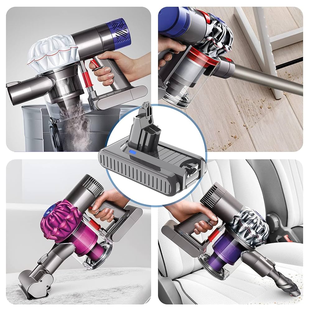 Amazon.com: Bonadget 5000mAh 21.6V V6 Battery Replacement