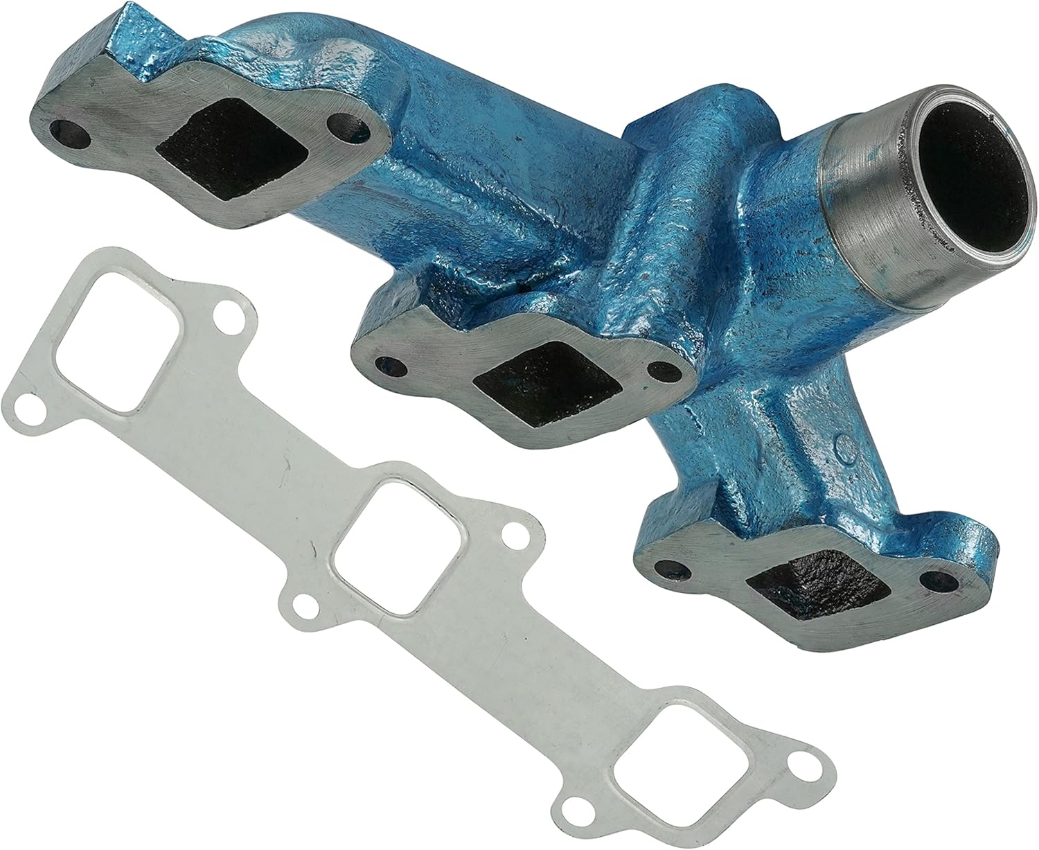 Caltric Exhaust Manifold Compatible with Ford 3300 3310 3330 3400 3500 4000 4100 4110 41404190 4200