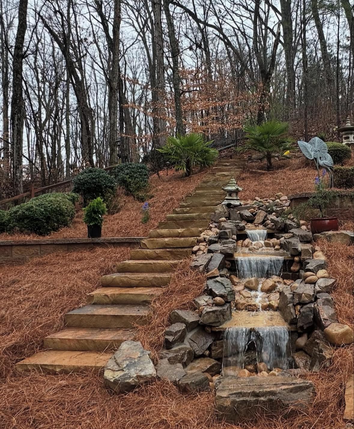 Long Needle Pine Straw Mulch - 3200 Sqft Coverage 2 Set - Premium USA Harvested PineStraw for Landscaping, Weed Control, Moisture Retention & Erosion Control - USA Pinestraw