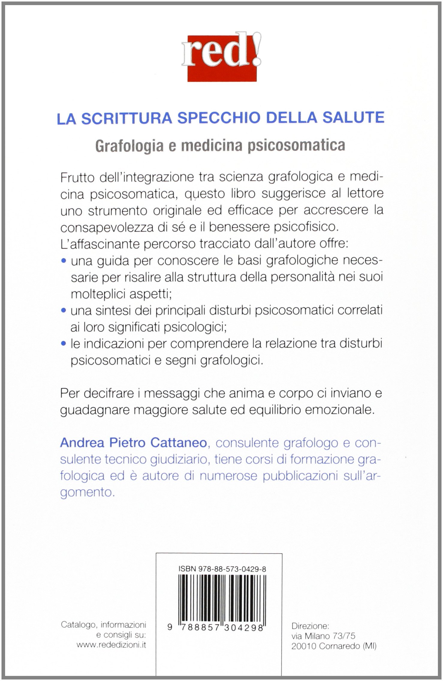 La scrittura specchio della salute