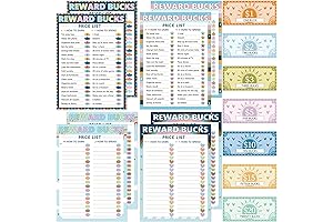 Powerful 636pcs Behavior Reward Chart for Kids