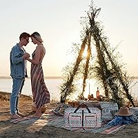 Vista 5 de Bolsa de viaje con compartimento para zapatos, unisex, resistente al agua