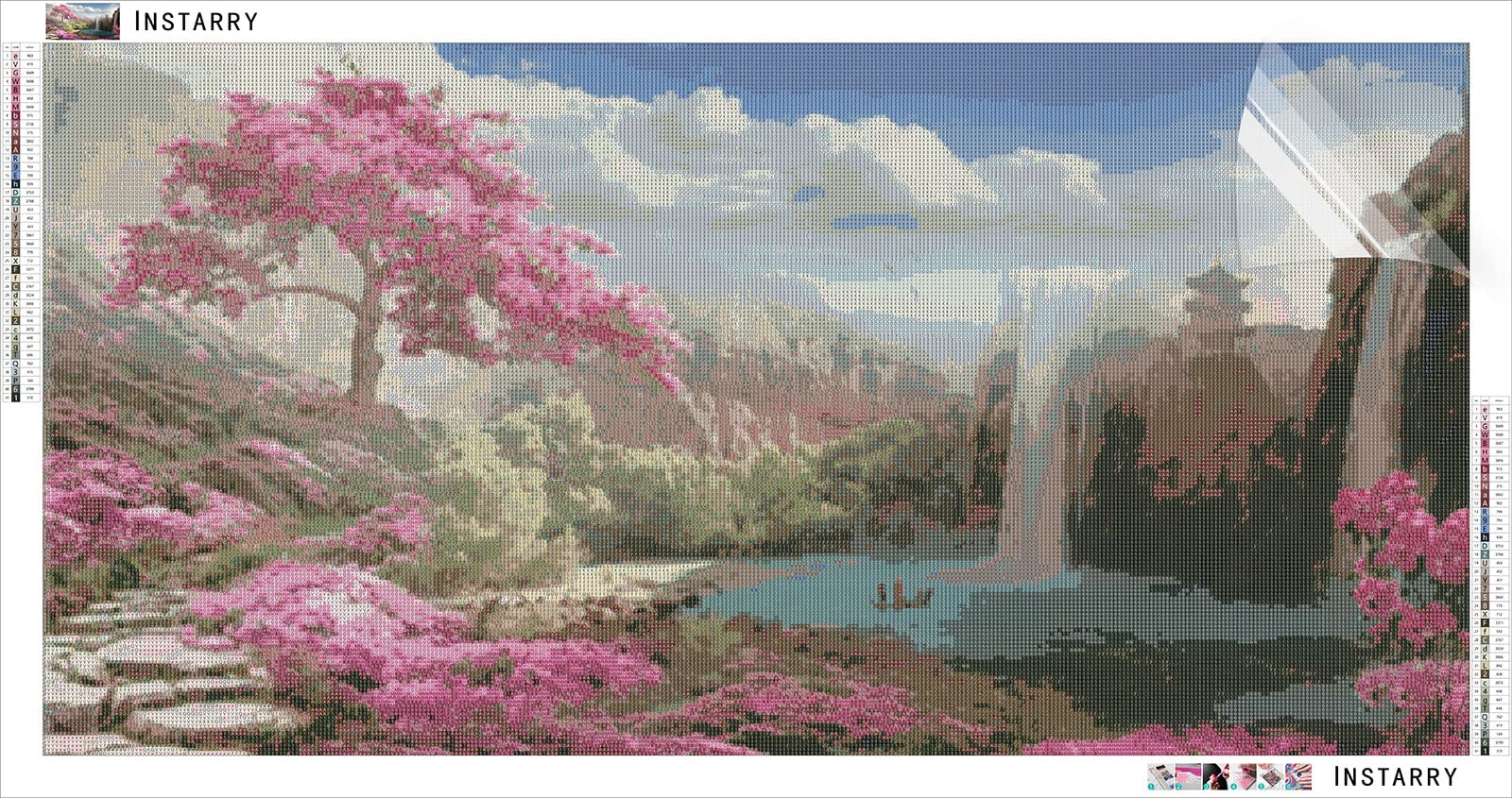 Cascata Giungla Paesaggio Di Scenario Naturale Tropicale Con Cascata Di Rocce Ruscelli