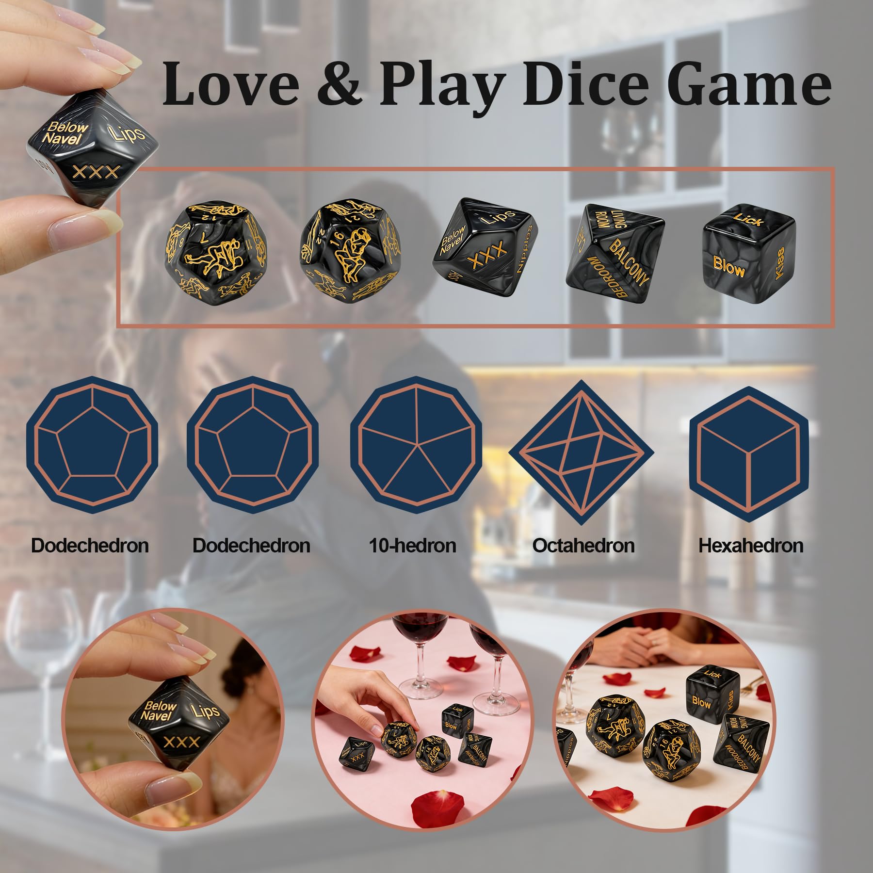 Amazon.com: kykake Positions Sex Game Sex Dice，Couple Toys for
