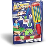 Vista 1 de Geospace Pump Rocket Micro Straw Shotz - Conjunto modular de construcción de cohetes accionados por aire