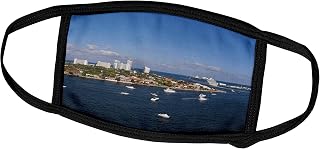 3dRose Face Mask Large, Royal Caribbean Cruise Ship, Florida, USA-US10 JEN0022-Jim Engelbrecht